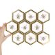 Obklad Heksagon XL Queen Bee Gold