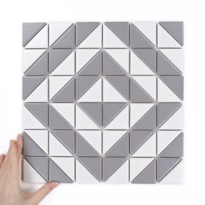 Obklad Aztec Cube Grey Matná