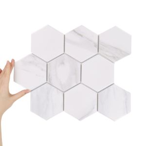 Obklad Heksagon XL Marble Matná
