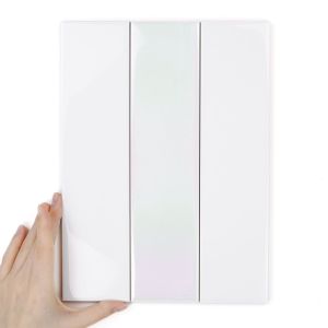 Obklad Metropolis Holo White Lesk
