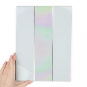 Obklad Metropolis Holo Green Lesk