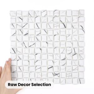 Obklad Cube Marble Carrara Matná