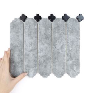 Obklad Cecile Concrete Matná Jetel Black