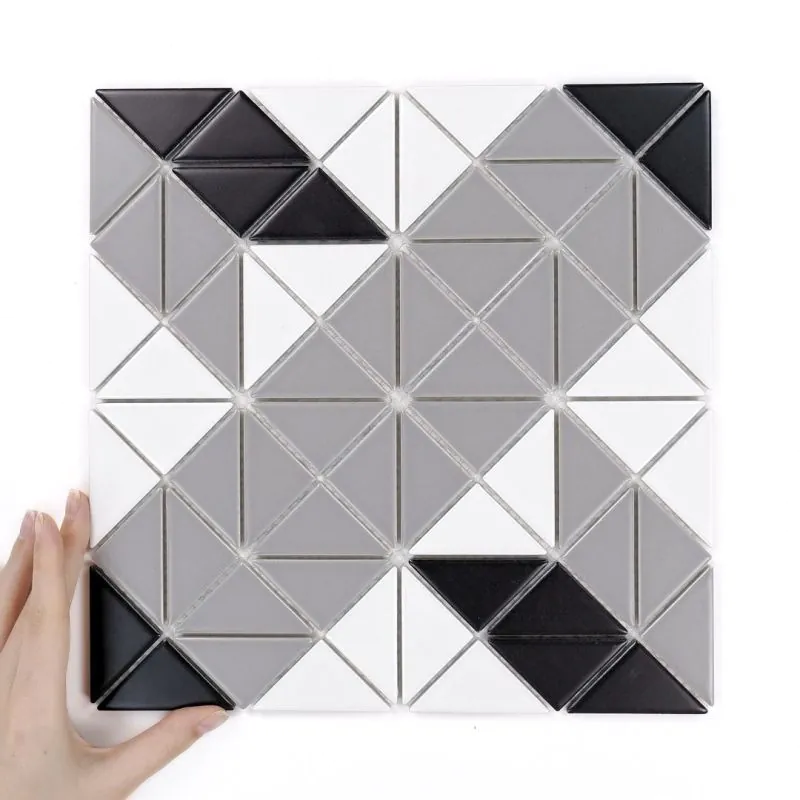 Obklad Aztec Vector Grey Matná