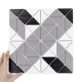 Obklad Aztec Vector Grey Matná