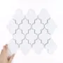 Obklad Arabeska Dover Pure White Lesk