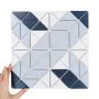Obklad Aztec Vector Blue Matná