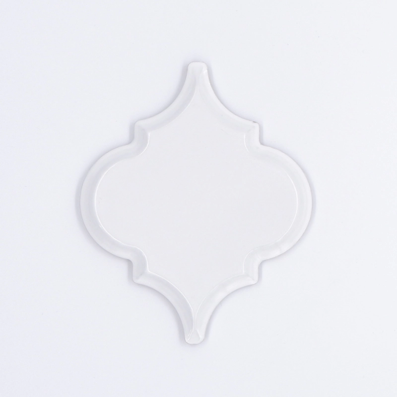 Vzorek: Arabeska Carska Bílá Lesk