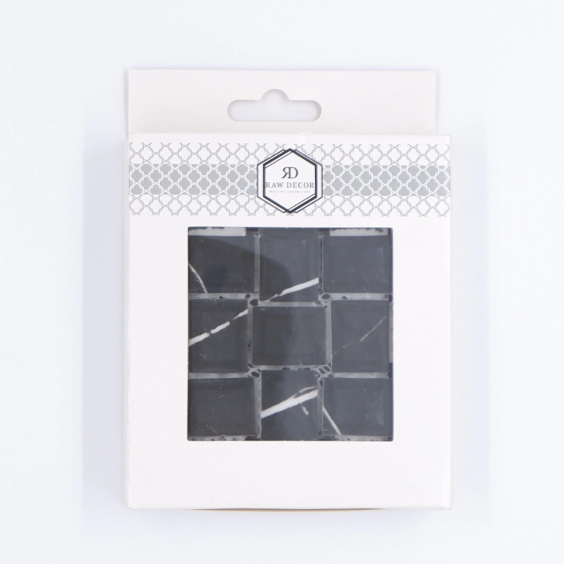 Vzorek: Cube Marble Nero Matná