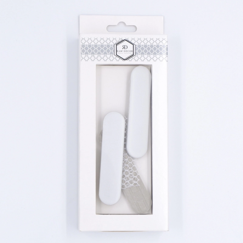 Vzorek: Eclair Cherie White Matná