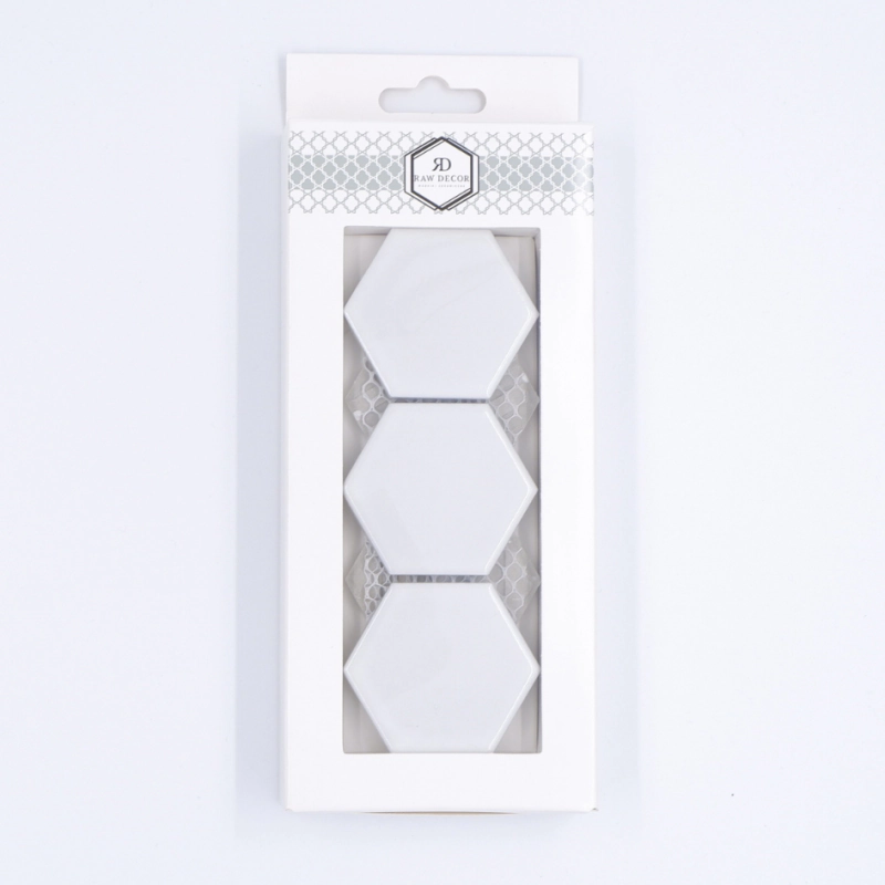 Vzorek: Heksagon Velká Bílá Matná