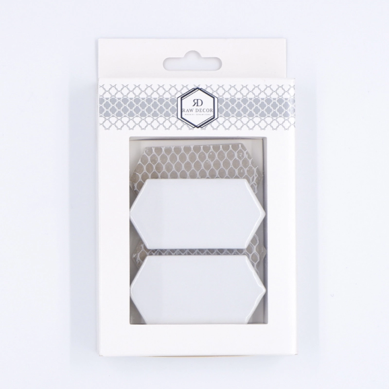 Vzorek: Heksalong Bílá Lesk