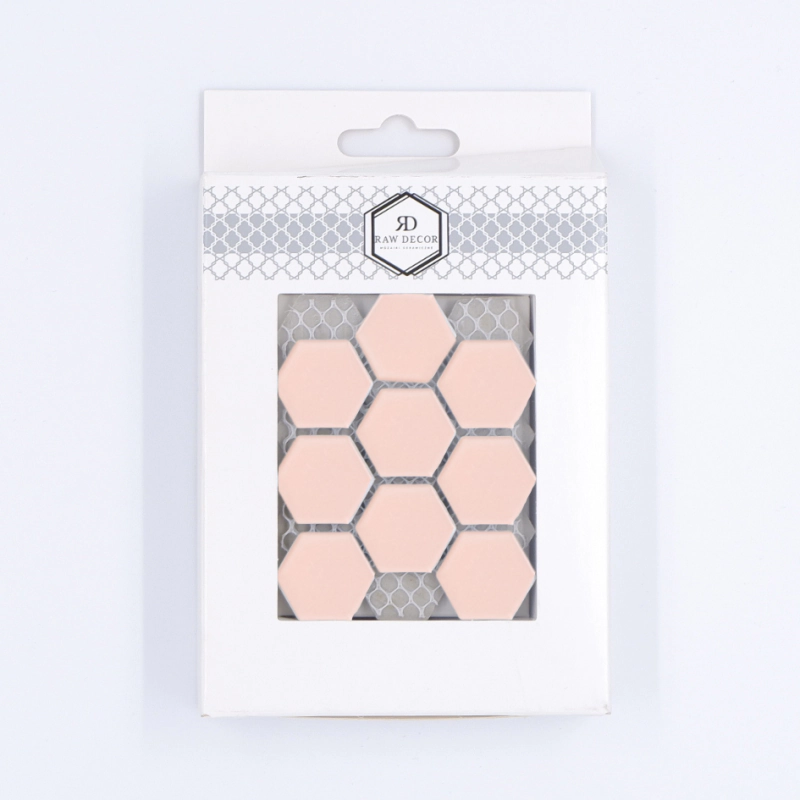 Vzorek: Heksagon Malá Pink Matná