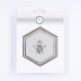 Vzorek: Heksagon XL Queen Bee Silver - Kolekce Bee