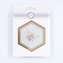 Vzorek: Heksagon XL Queen Bee Gold - Kolekce Bee